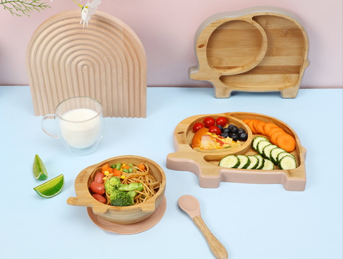 silicone baby eating sets